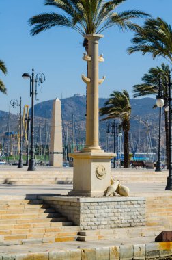 Cartagena, İspanya - 22 Şubat 2019 görüntülemek içinde gezinti 