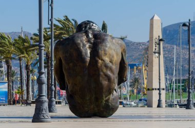 Cartagena, İspanya - 22 Şubat 2019 görüntülemek içinde gezinti 