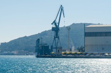 Cartagena, İspanya - 22 Şubat 2019 görüntülemek içinde gezinti 