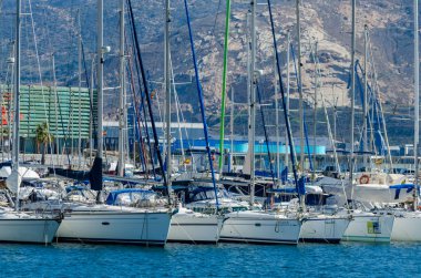 Cartagena, İspanya - 22 Şubat 2019 görüntülemek içinde gezinti 