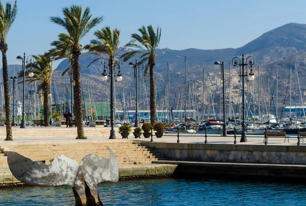 Cartagena, İspanya - 22 Şubat 2019 görüntülemek içinde gezinti 