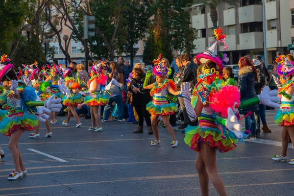 Cartagena Ispanya Mart 2019 Murcia Bölgesinde Ünlü Bir Kasabanın Sakinleri — Stok fotoğraf