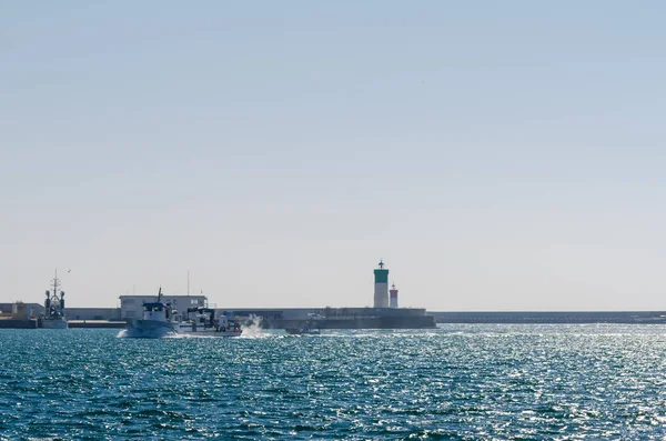 Cartagena Espagne Février 2019 Port Célèbre Dans Ville Cartagena Dans — Photo