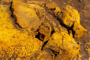 Tasarım ve dekorasyon, doku kayalar için doğal desen ile Mineral Malzeme yüzey çekim