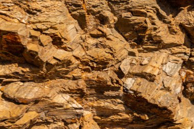 Tasarım ve dekorasyon, doku kayalar için doğal desen ile Mineral Malzeme yüzey çekim