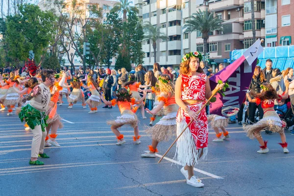 CARTAGENA, ESPAÑA - 2 DE MARZO, 201 —  Fotos de Stock