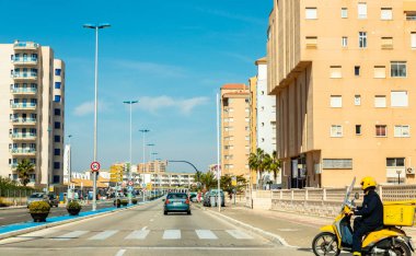 La Manga, Ispanya, 4 Mart 2019 ünlü yol t ile çalışan