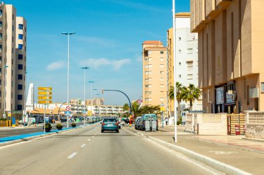 La Manga, Ispanya, 4 Mart 2019 ünlü yol t ile çalışan