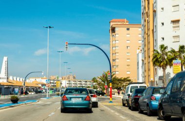 La Manga, Ispanya, 4 Mart 2019 ünlü yol t ile çalışan