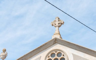 Canteras, İspanya - 2 Nisan 2019 Murcia regio'nun tipik mezarları