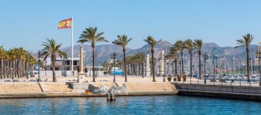 Cartagena, İspanya - 22 Şubat 2019 görüntülemek içinde gezinti 