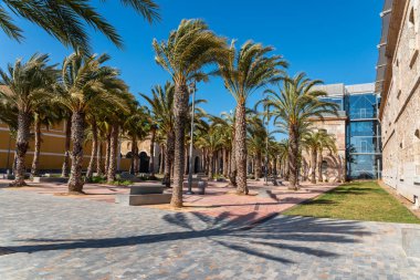 Cartagena, İspanya - 22 Şubat 2019 görüntülemek içinde gezinti 