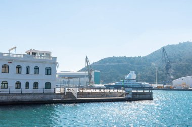 Cartagena, İspanya - 22 Şubat 2019 görüntülemek içinde gezinti 