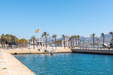 Cartagena, İspanya - 22 Şubat 2019 görüntülemek içinde gezinti 