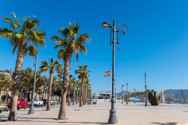 Cartagena, İspanya - 22 Şubat 2019 görüntülemek içinde gezinti 