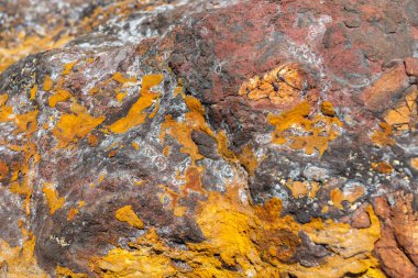 mineral malzeme yüzeyi tasarım için doğal desen ile yakın