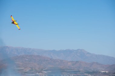 Torre Del Mar, İspanya - 29 Temmuz 2018 yetenek gösterisi