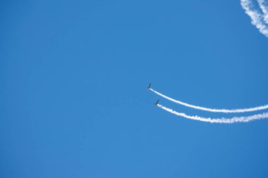Torre Del Mar, İspanya - 29 Temmuz 2018 yetenek gösterisi