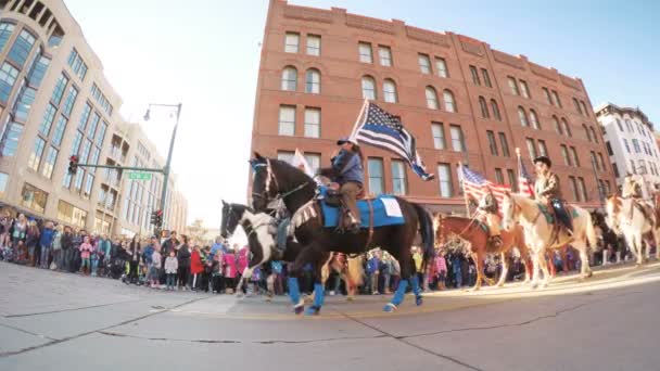 Denver Colorado Usa Januari 2018 Pov Den Nationella Västra Beståndet — Stockvideo