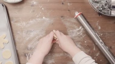 Adım adım. Pişirme tatil sezonu. Noel için şekerli Kurabiye Pişirme