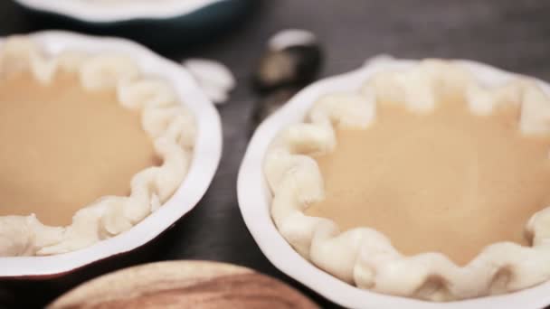 Schritt Für Schritt Weihnachtsbacken — Stockvideo