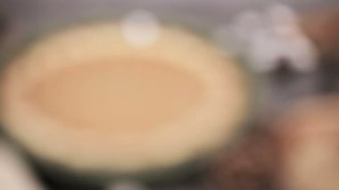 Adım adım. Pişirme ev yapımı kabak pasta için şükran günü yemeği