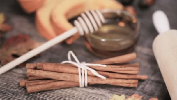 Pas Pas Cuire Une Tarte Citrouille Maison Pour Dîner Thanksgiving — Video