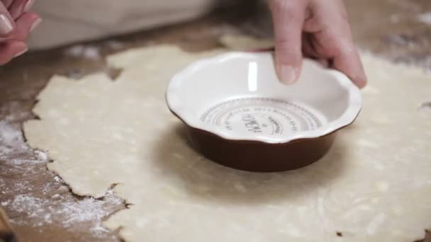 Schritt Für Schritt Weihnachtsbacken — Stockvideo