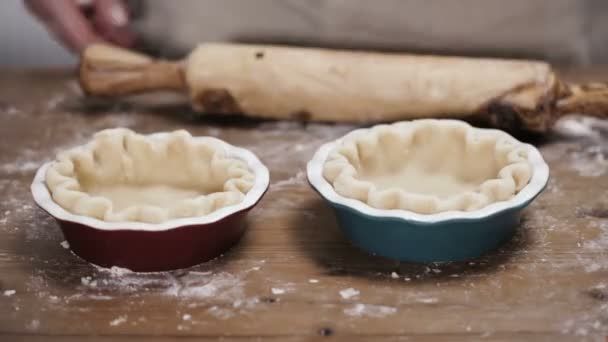 Schritt Für Schritt Weihnachtsbacken — Stockvideo