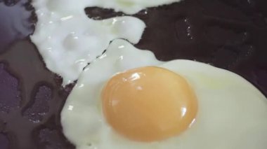 Çiftlik taze yumurta kadar güneşli tarafı yemek kahvaltı için