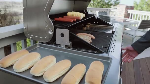 Hot dogs et bratwurst — Video