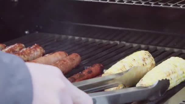 Hot dogs et bratwurst — Video