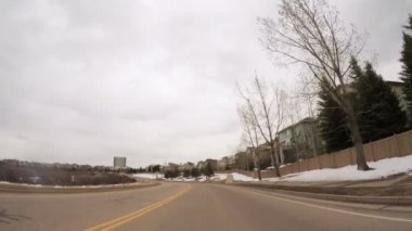 Otoyol sürüş görünümü