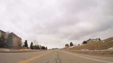 Otoyol sürüş görünümü