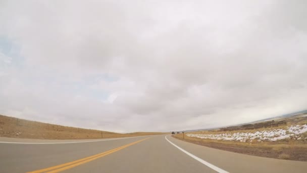 Auto-estrada vista de condução — Vídeo de Stock