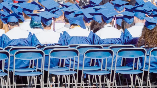 Ντένβερ Κολοράντο Ηπα Μαΐου 2018 Ορκωμοσία Του Cherry Creek Γυμνασίου — Φωτογραφία Αρχείου