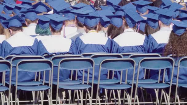 Denver Colorado Usa Mei 2018 Graduatie Ceremonie Van Cherry Creek — Stockvideo