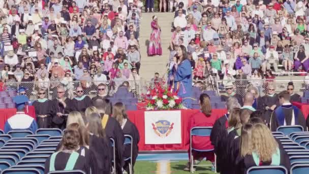 Denver Colorado États Unis Mai 2018 Cérémonie Remise Des Diplômes — Video