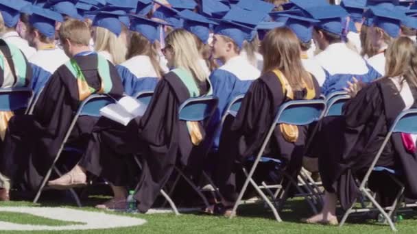 Denver Colorado Usa Mei 2018 Graduatie Ceremonie Van Cherry Creek — Stockvideo