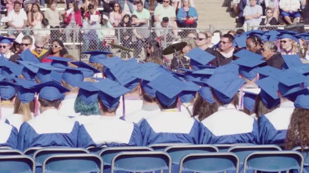 Denver Colorado Estados Unidos Mayo 2018 Ceremonia Graduación Cherry Creek — Vídeo de stock