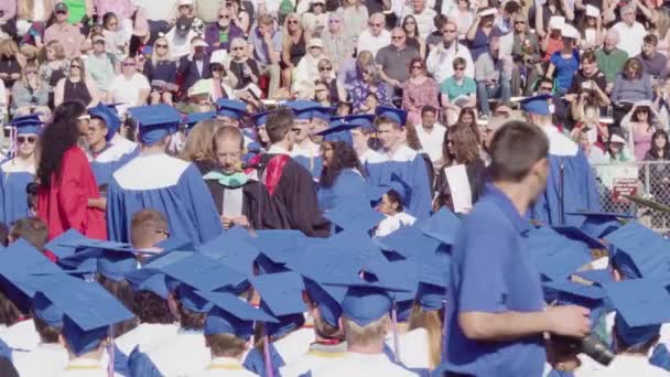 Denver Colorado Usa Mei 2018 Graduatie Ceremonie Van Cherry Creek — Stockvideo