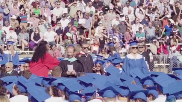 Denver Colorado Usa Mei 2018 Graduatie Ceremonie Van Cherry Creek — Stockvideo