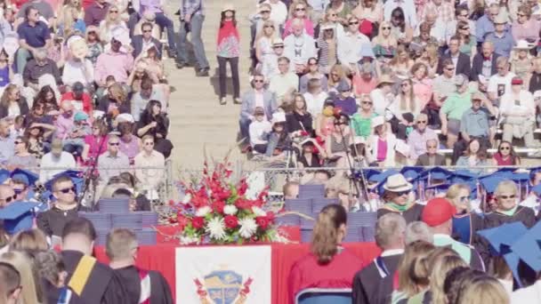 Denver Colorado Estados Unidos Mayo 2018 Ceremonia Graduación Cherry Creek — Vídeo de stock