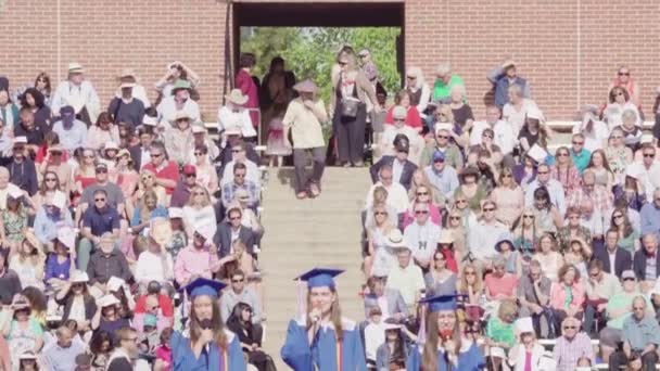 Denver Colorado États Unis Mai 2018 Cérémonie Remise Des Diplômes — Video