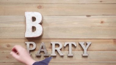 Metal Barbekü partisi işareti 