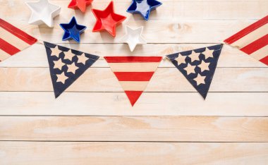 4 Temmuz kopya alanı ile arka plan.