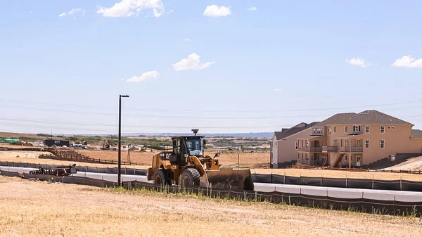 Burgfelsen Colorado Usa July14 2018 Neubau Eines Vorortviertels — Stockfoto