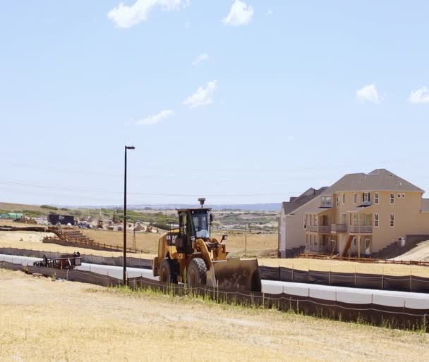 Castle Rock Colorado Estados Unidos Julio14 2018 Nueva Construcción Barrio — Vídeos de Stock