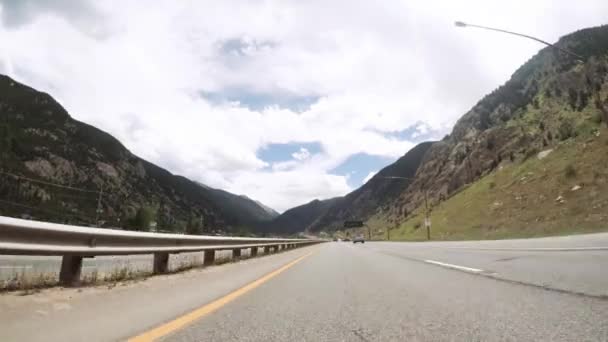 Mountain view jazdy — Wideo stockowe