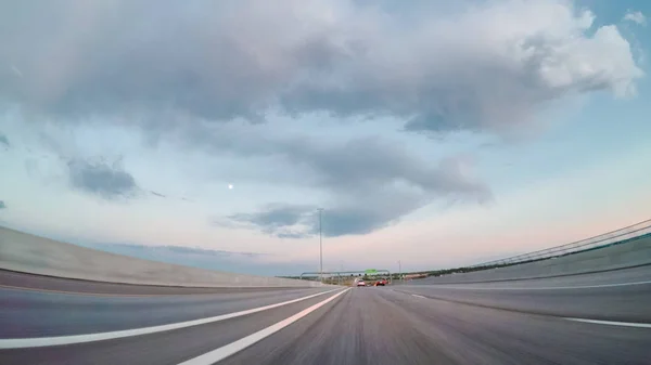 Iving 南高速公路36从博尔德在日落 — 图库照片